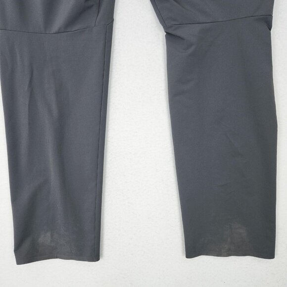 REI Pants Womens 22W Gray Hiking Stretch Belted Zip Pockets Semi Fitted Cargo - Picture 11 of 16